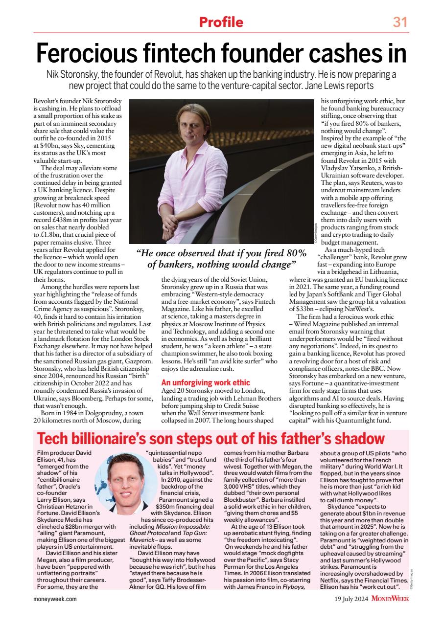 MoneyWeek Preview Pages