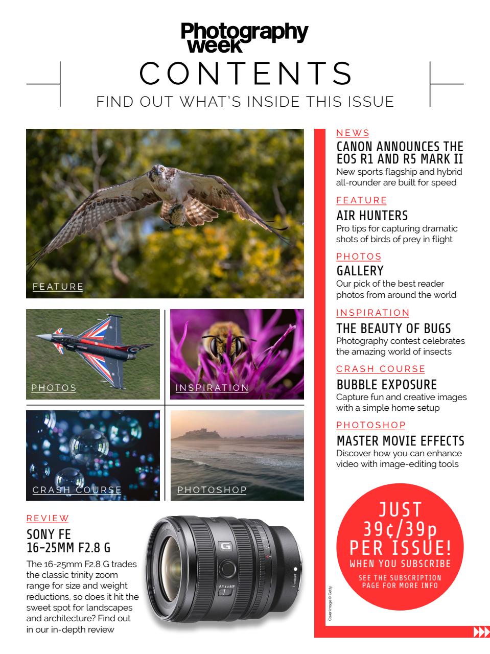 Photography Week Preview Pages