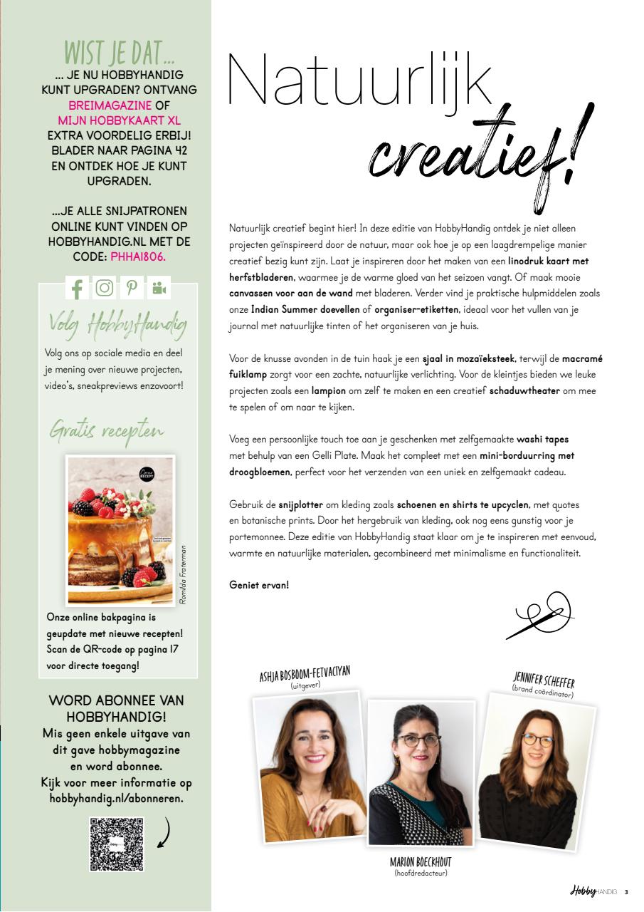 HobbyHandig Preview Pages