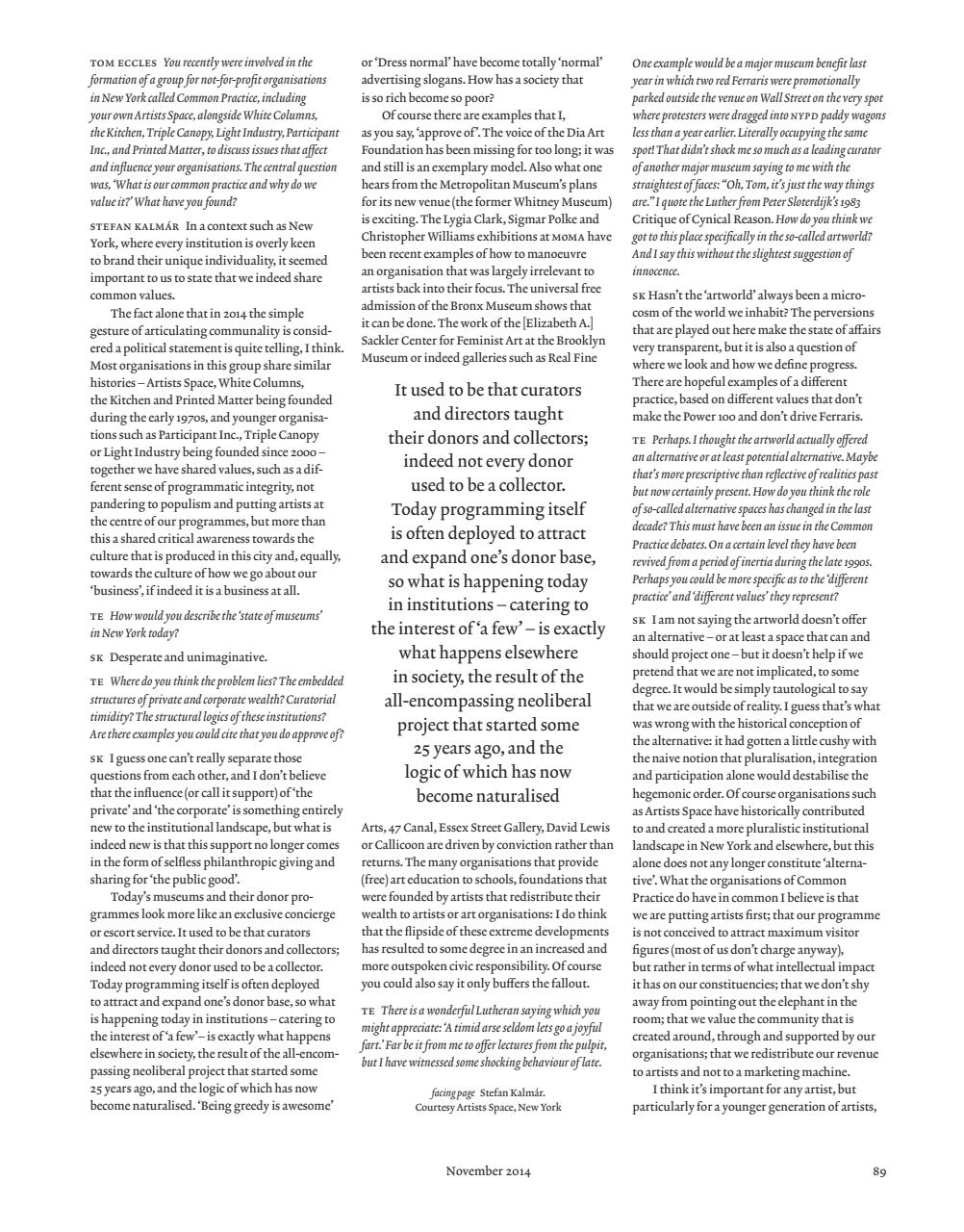 ArtReview Preview Pages