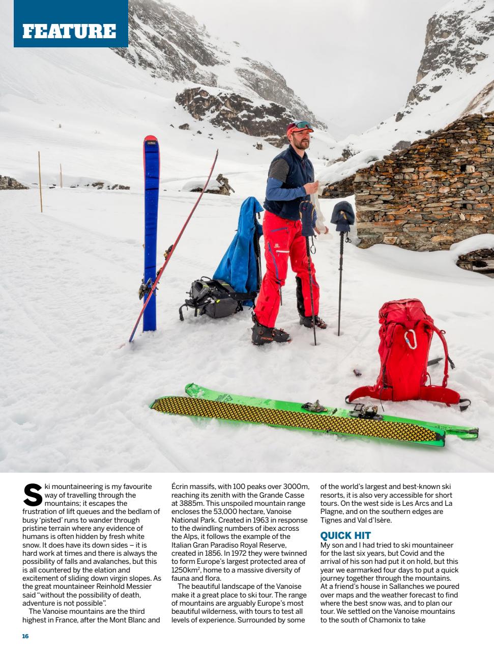 Trek & Mountain Magazine Preview Pages