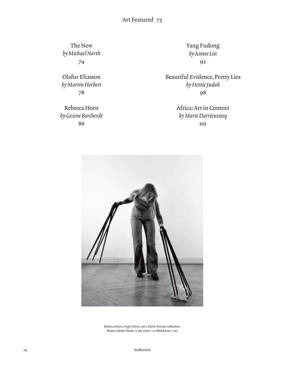 ArtReview Preview Pages