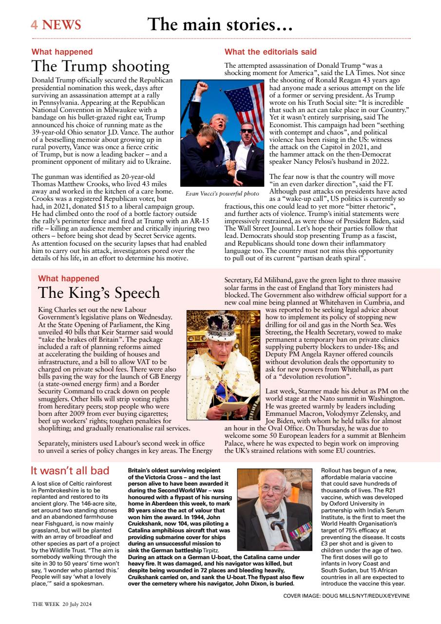The Week Preview Pages