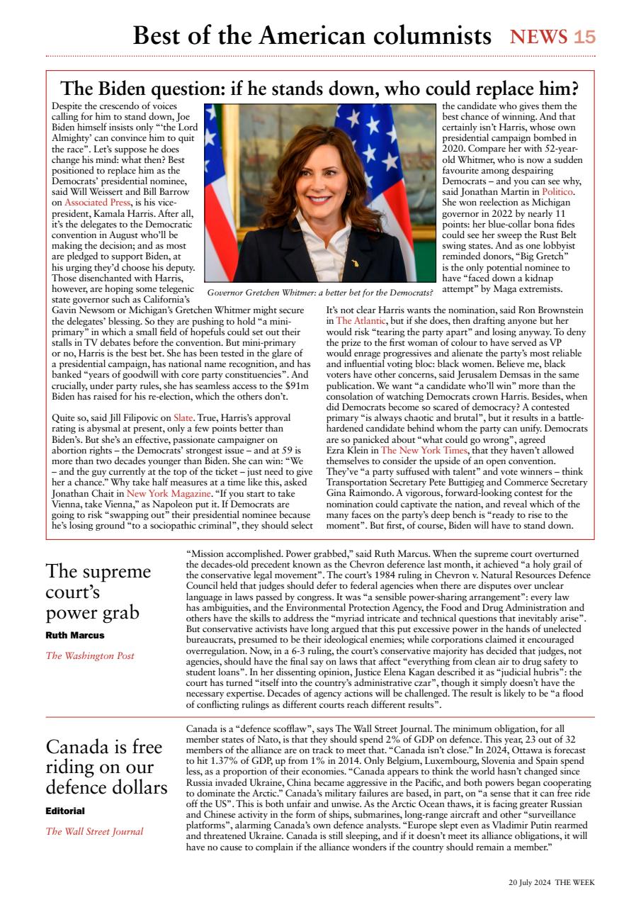 The Week Preview Pages