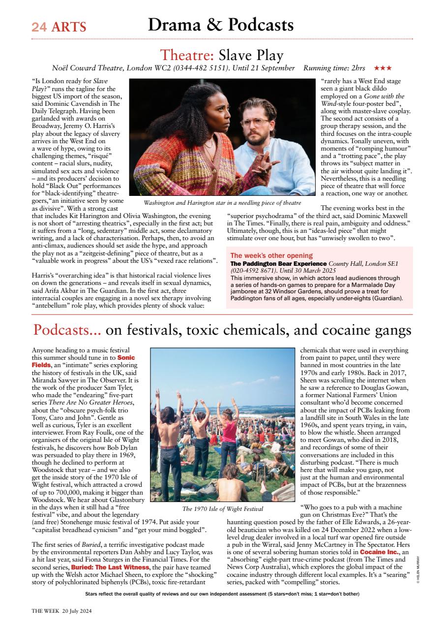The Week Preview Pages