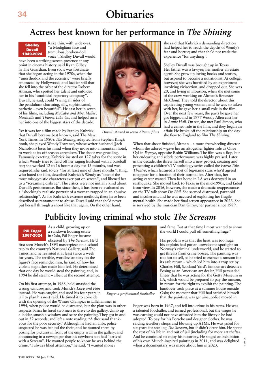 The Week Preview Pages