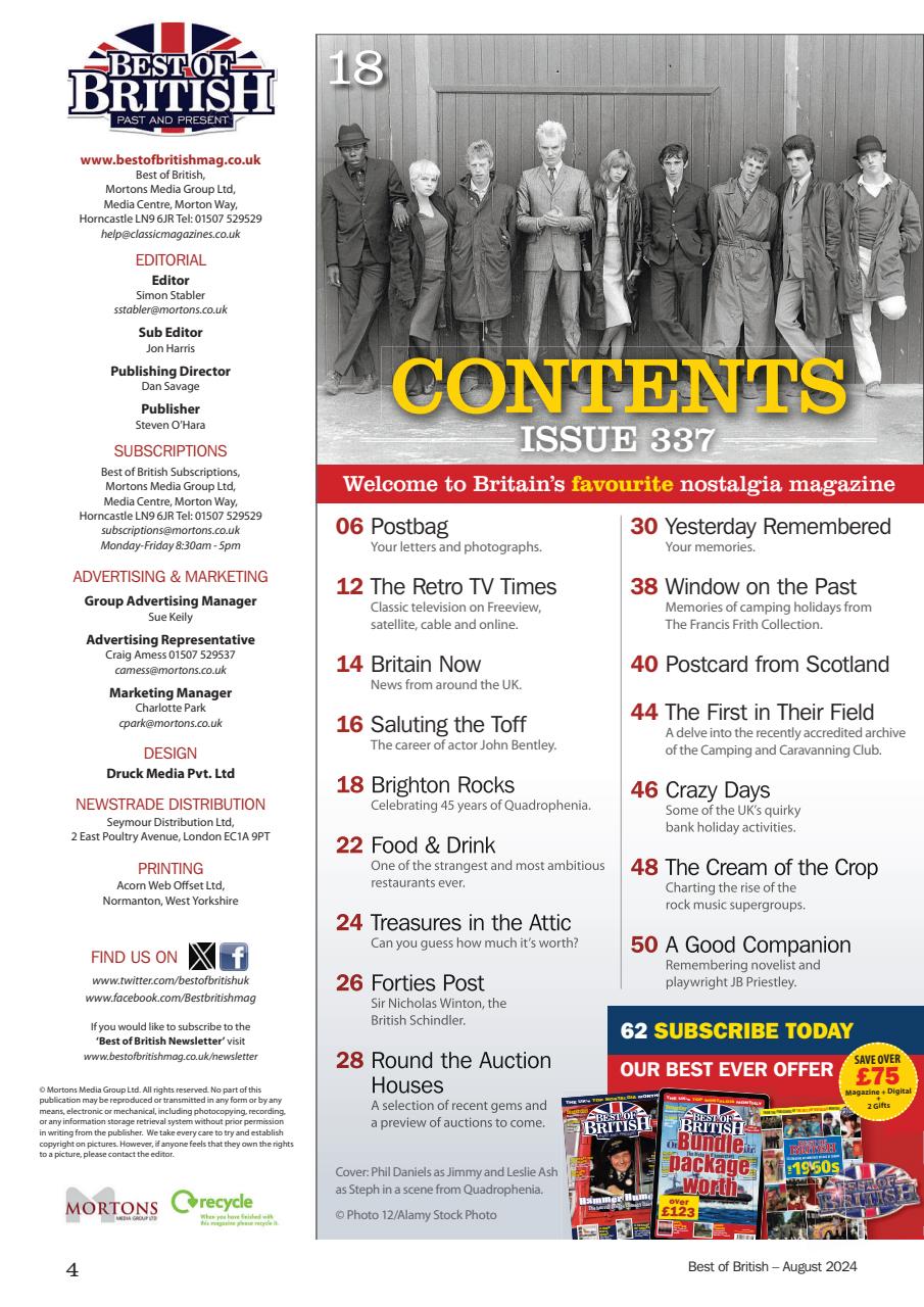 Best of British Preview Pages