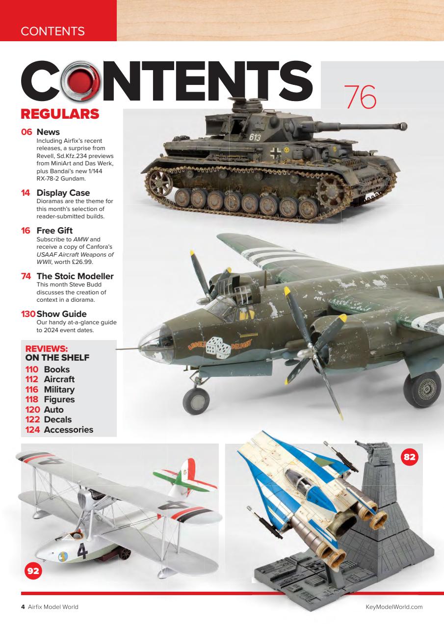 Airfix Model World Preview Pages