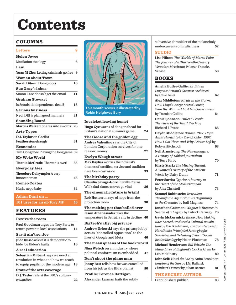 The Critic Preview Pages