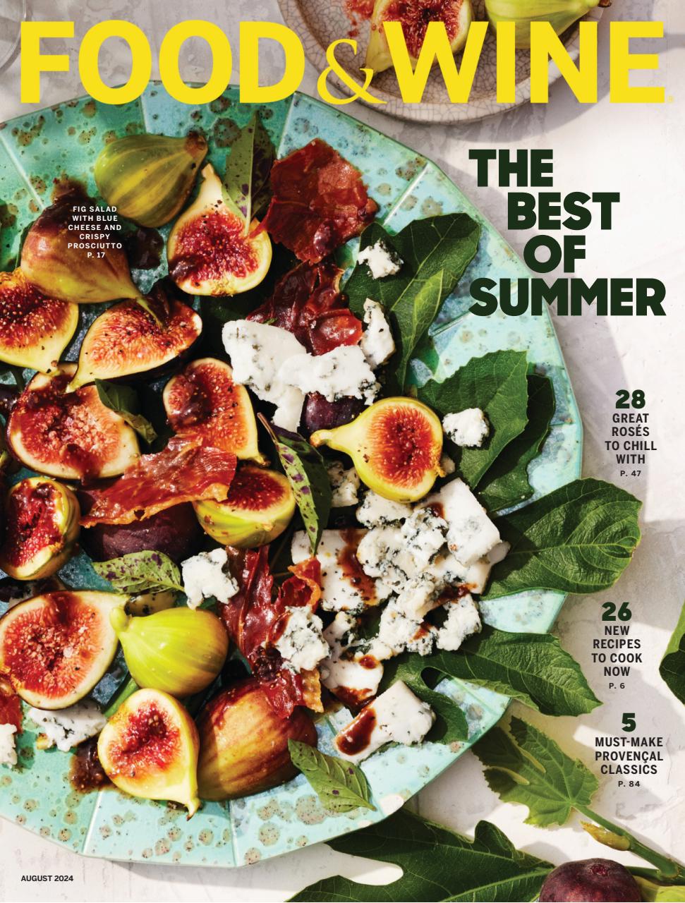 Food & Wine Preview Pages