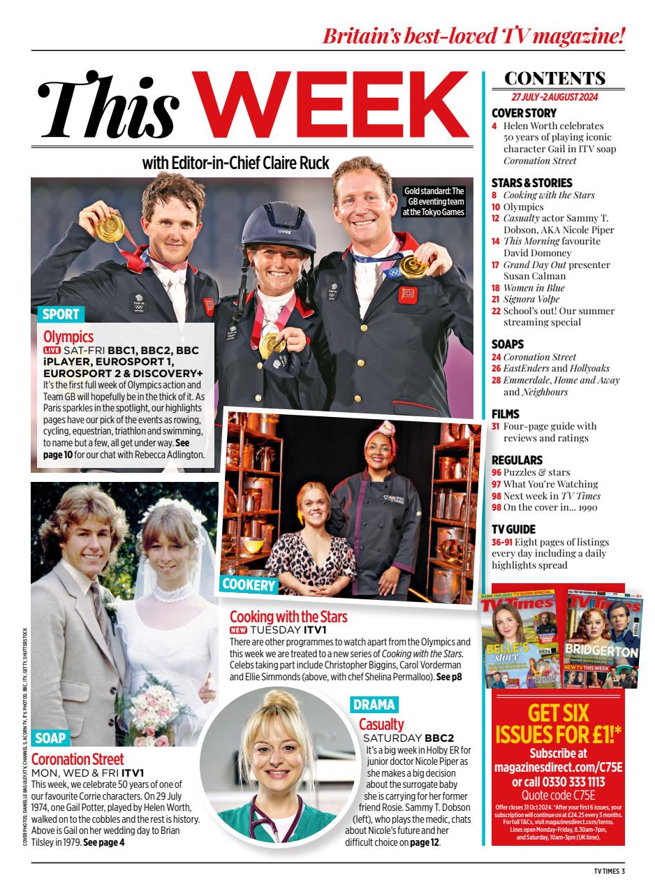 TV Times Preview Pages