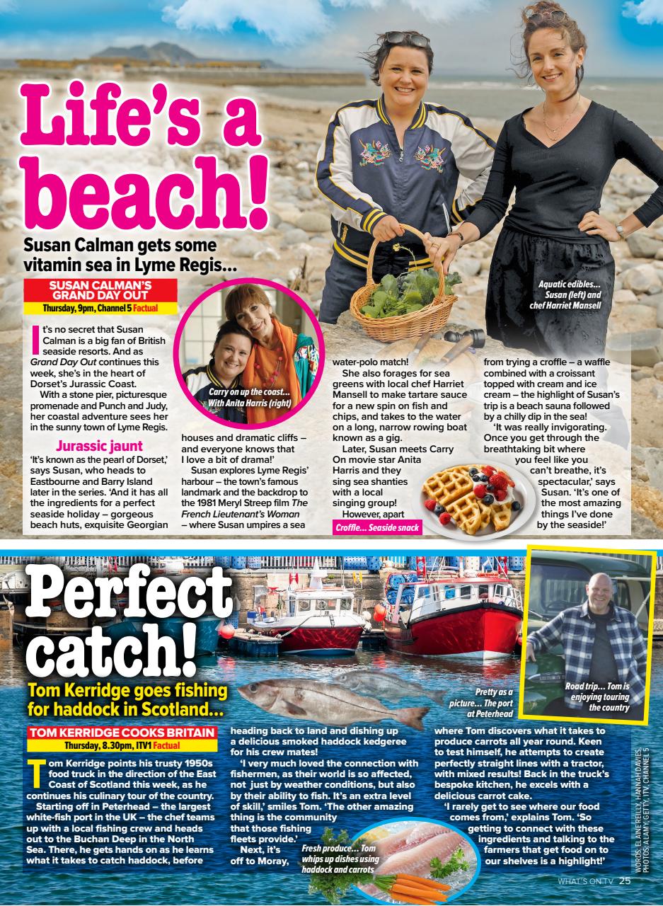 What's on TV Preview Pages