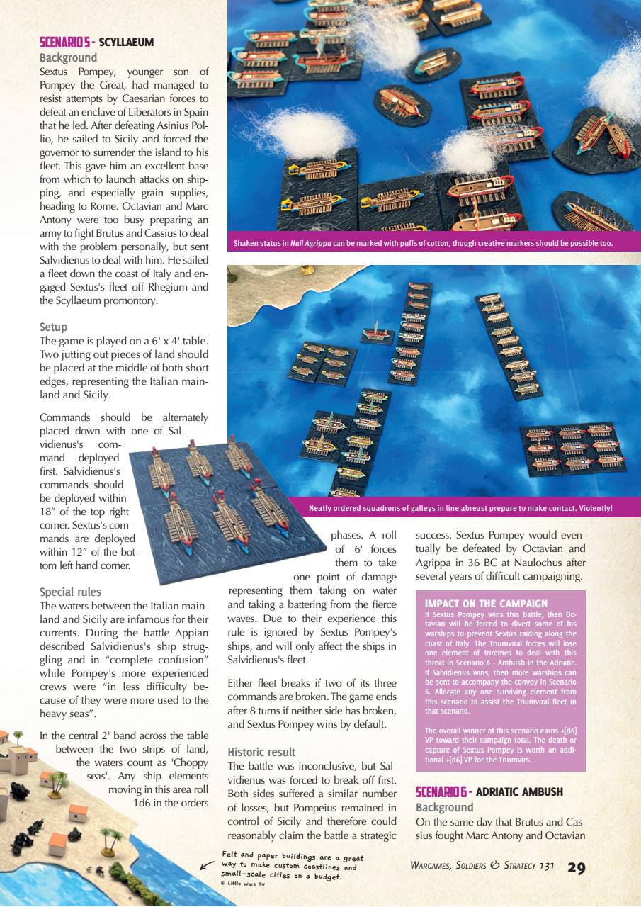 Wargames, Soldiers & Strategy Preview Pages