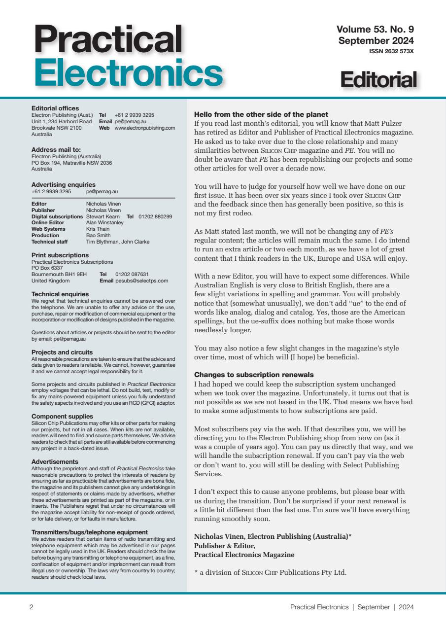 Practical Electronics Preview Pages