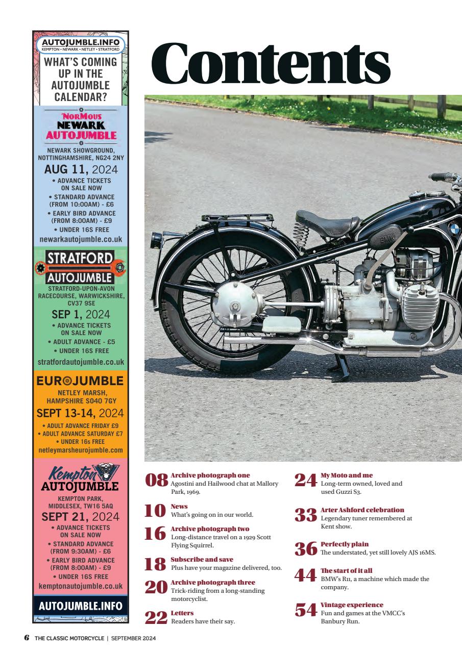 The Classic MotorCycle Preview Pages