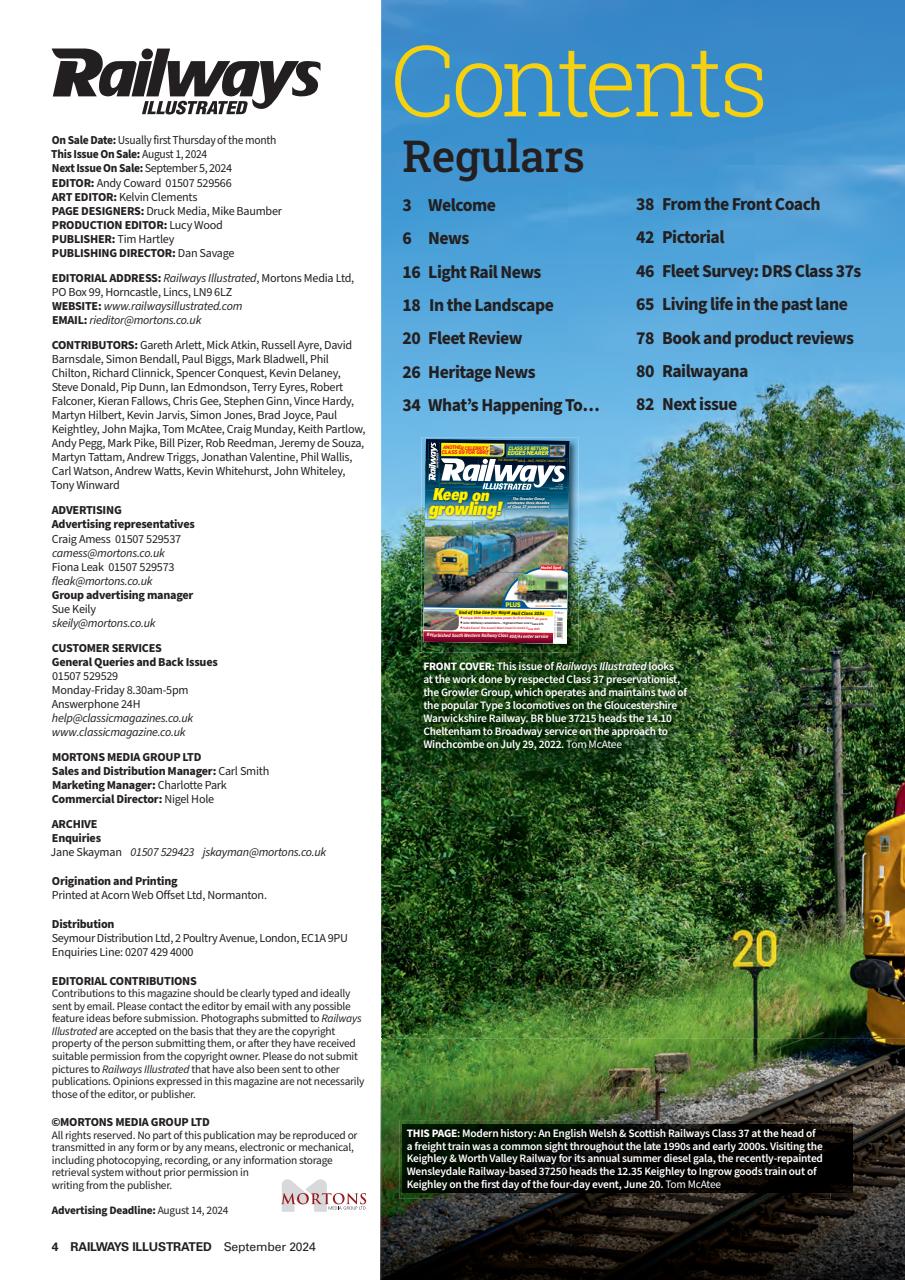Railways Illustrated Preview Pages