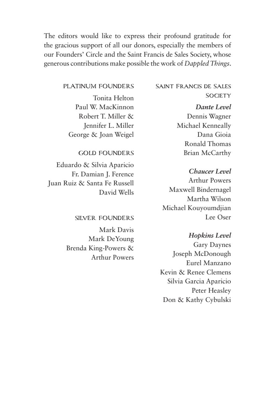 Dappled Things Preview Pages