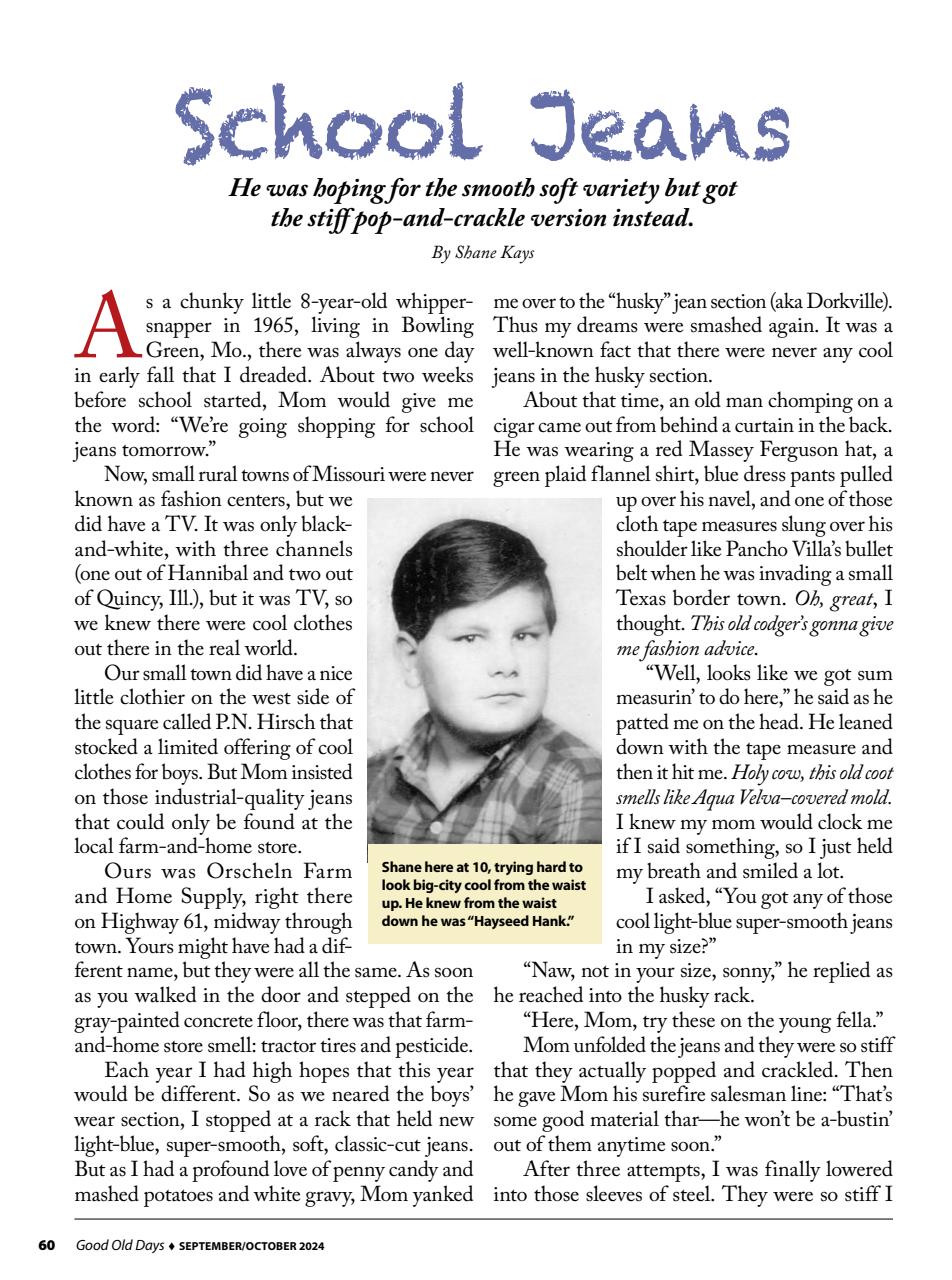 Good Old Days Preview Pages