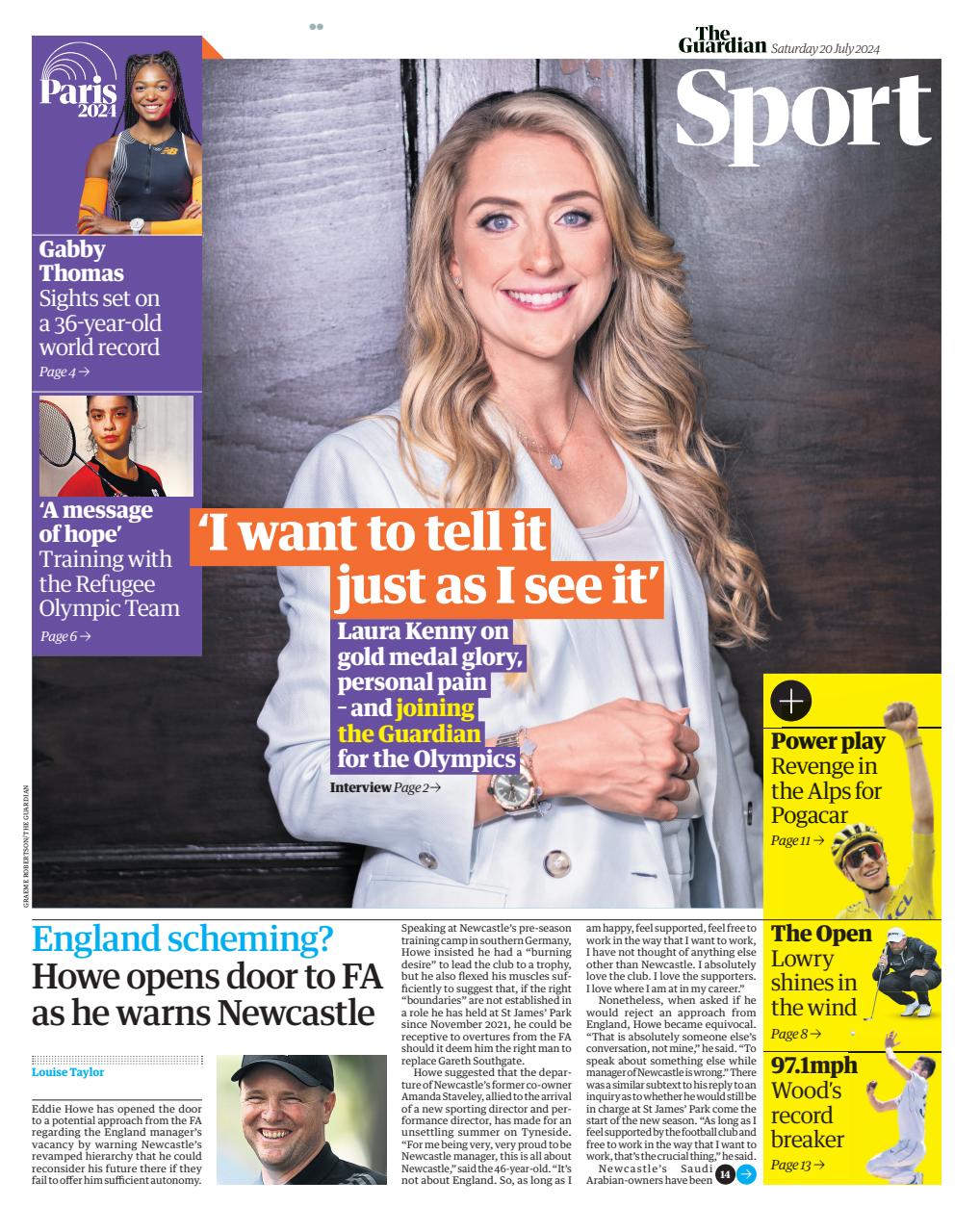 The Guardian Newspaper Preview Pages