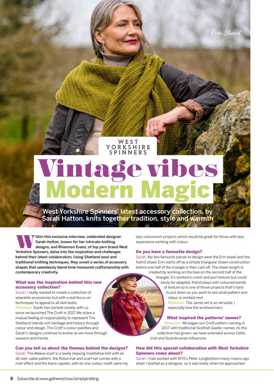 Simply Knitting Preview Pages