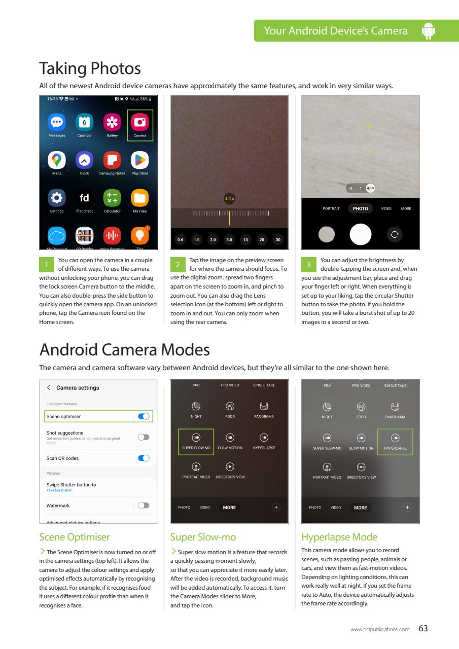 Android Smartphones & Tablets The Complete Manual Preview Pages