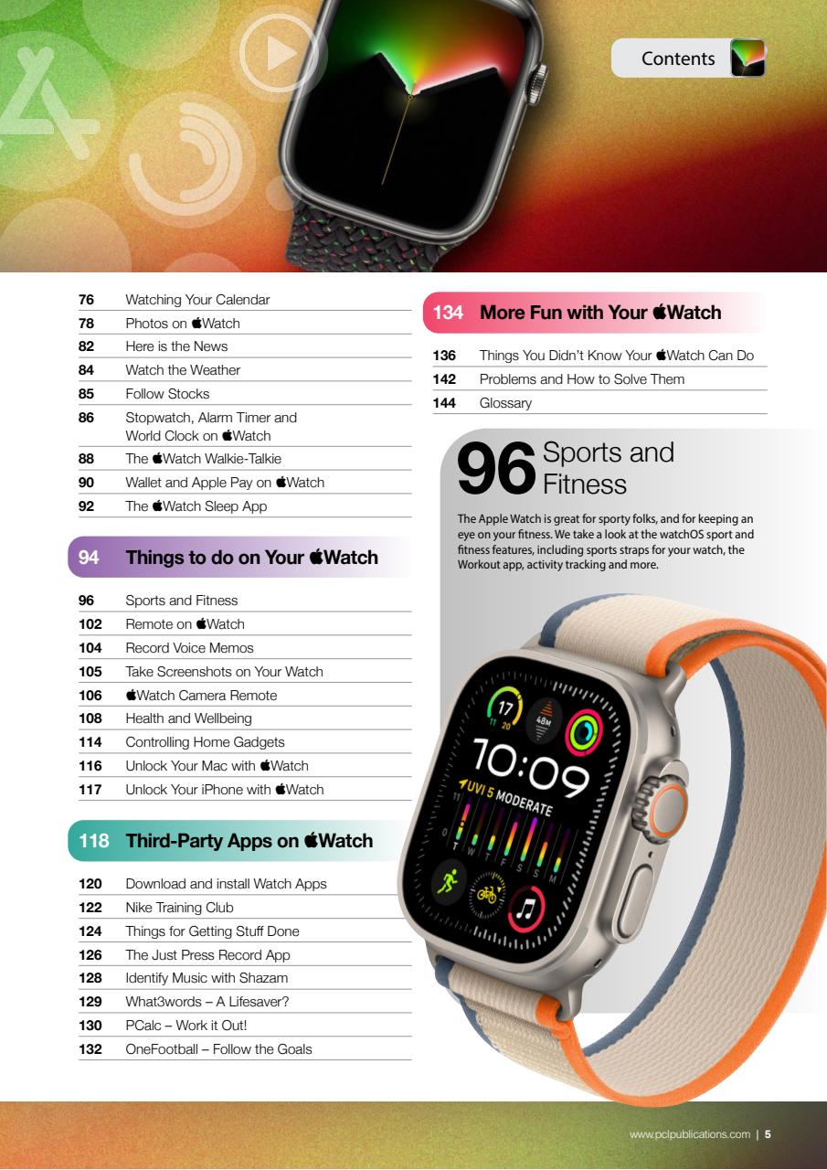 Apple Watch The Complete Manual Preview Pages