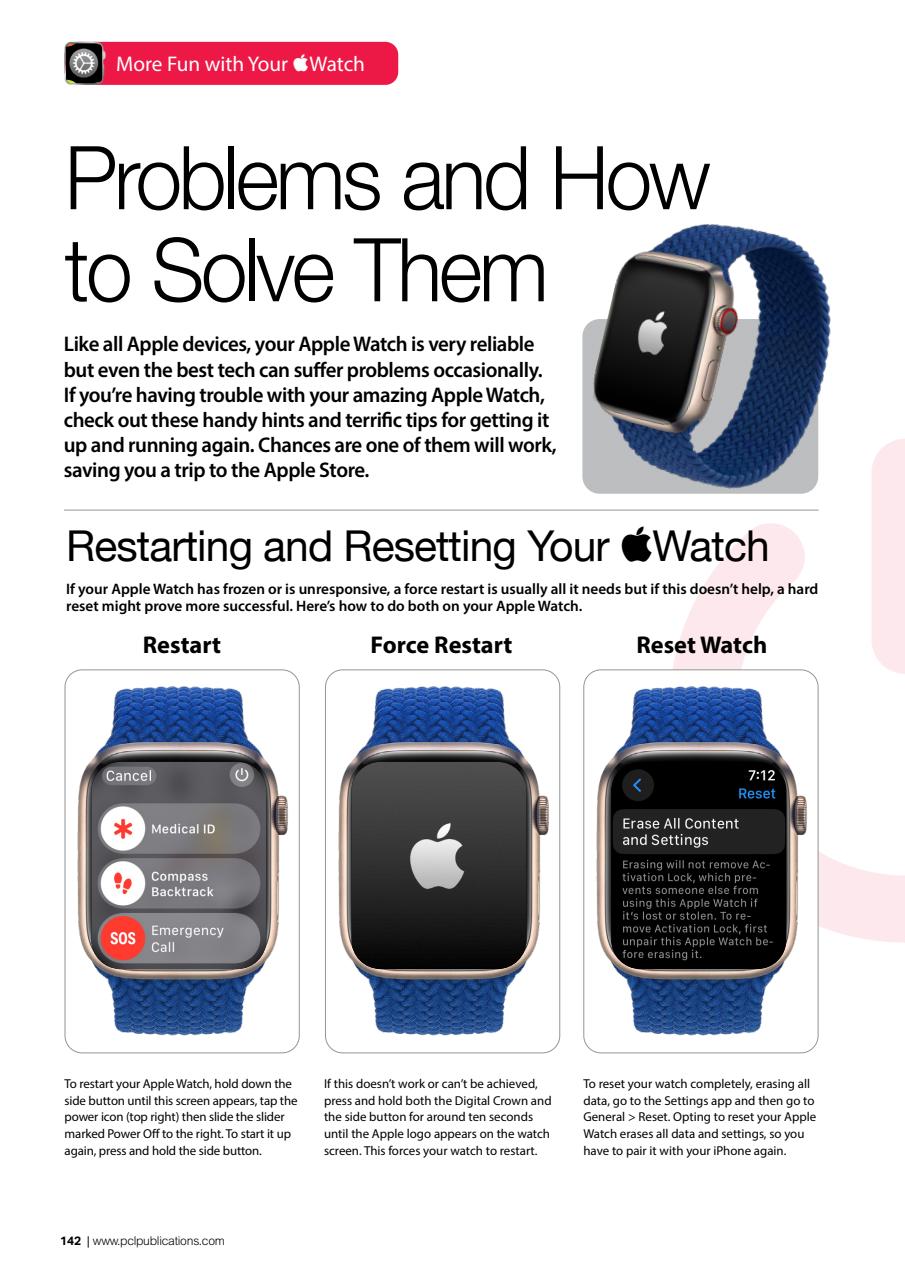 Apple Watch The Complete Manual Preview Pages