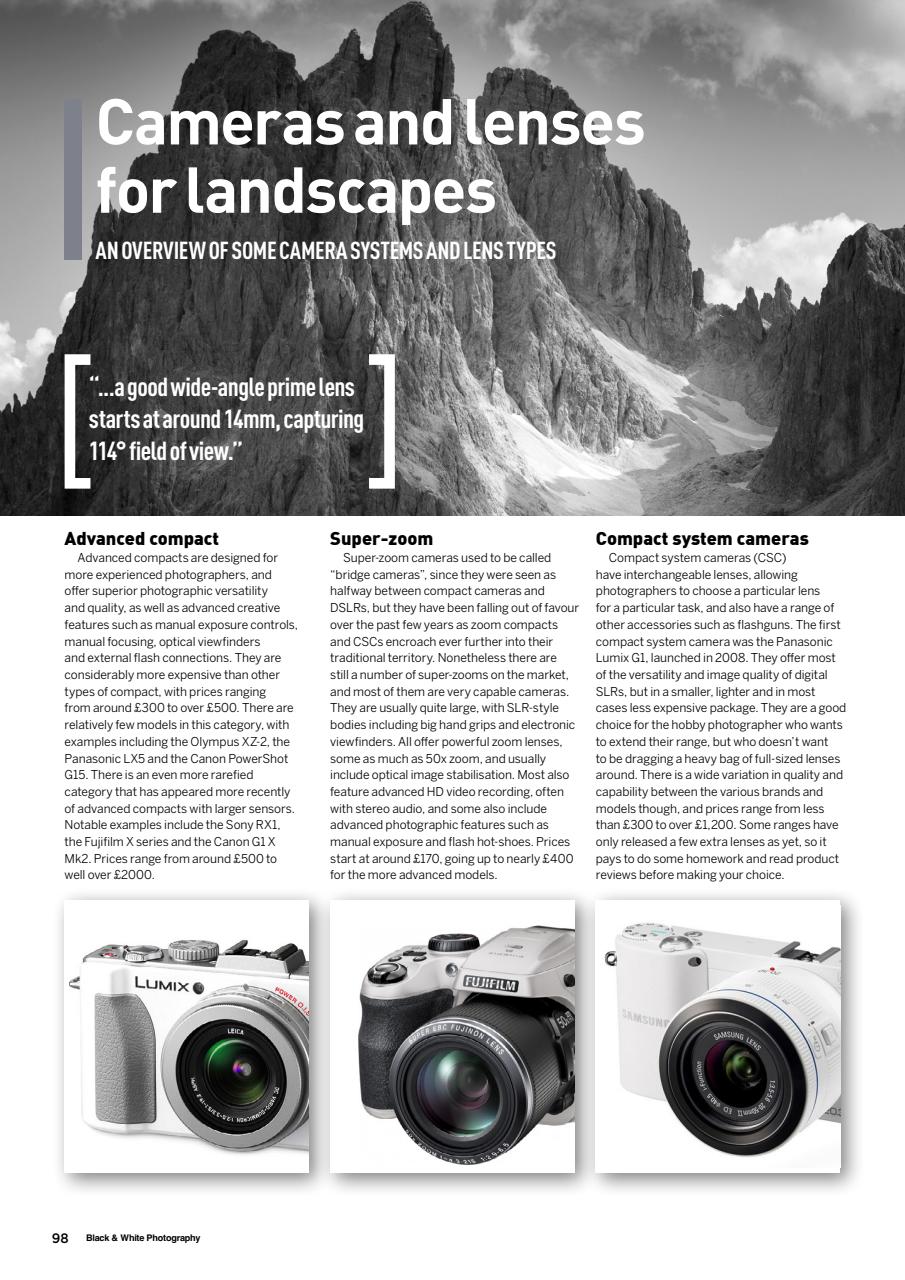 Black & White Photography The Complete Manual Preview Pages