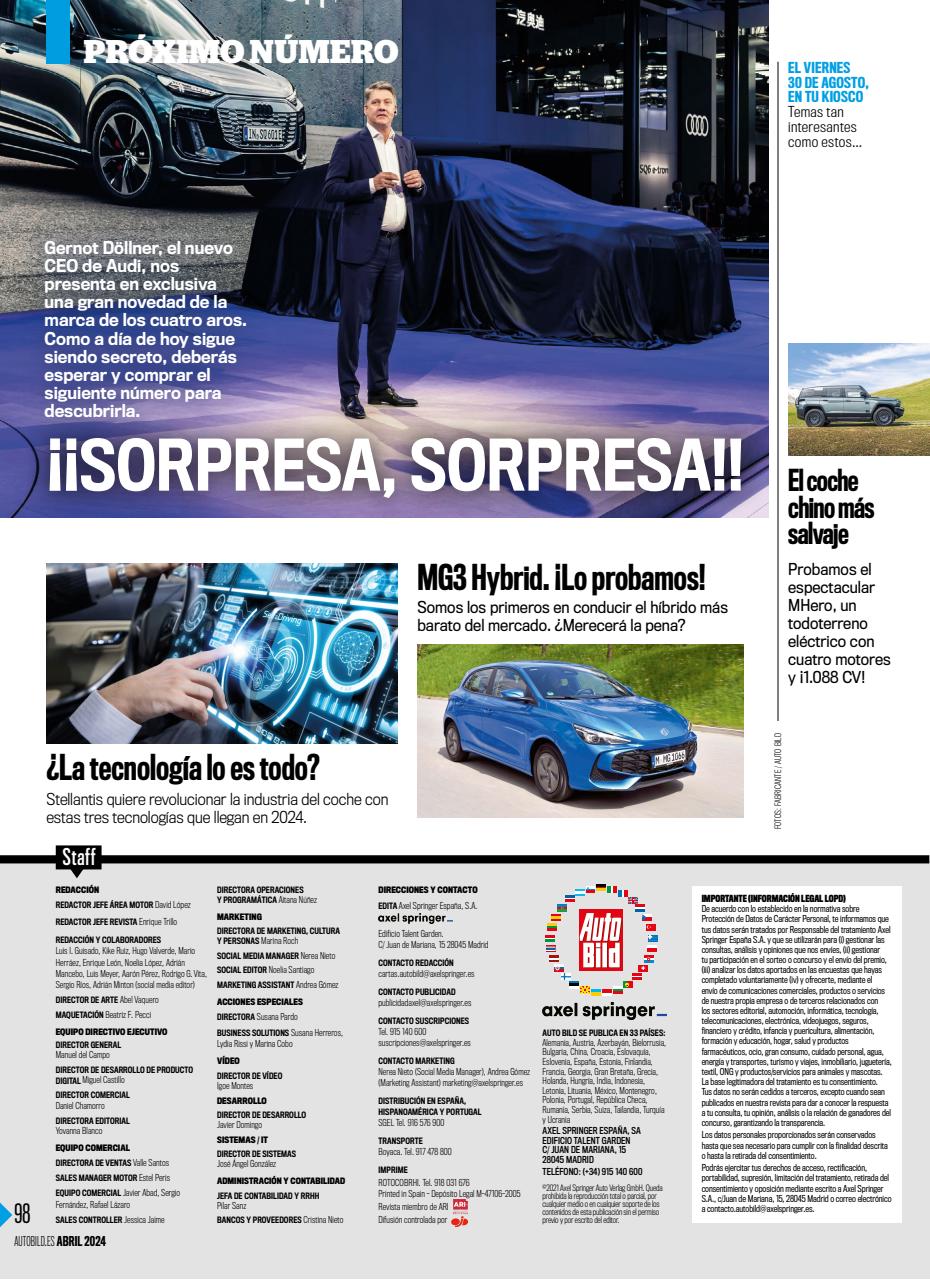 Auto Bild Preview Pages