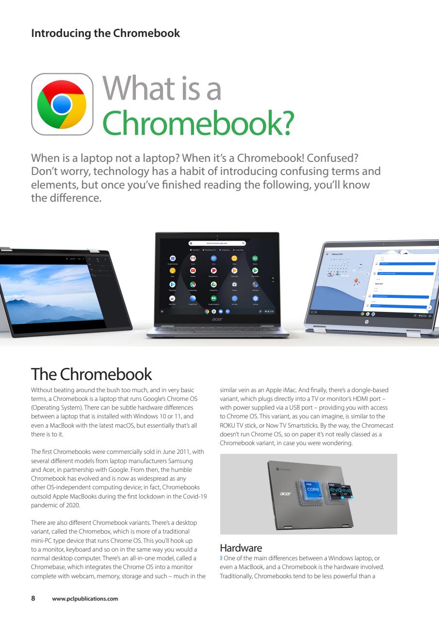 Chromebook The Complete Manual Preview Pages