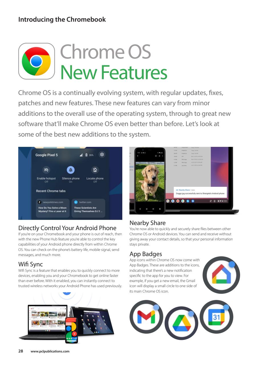 Chromebook The Complete Manual Preview Pages