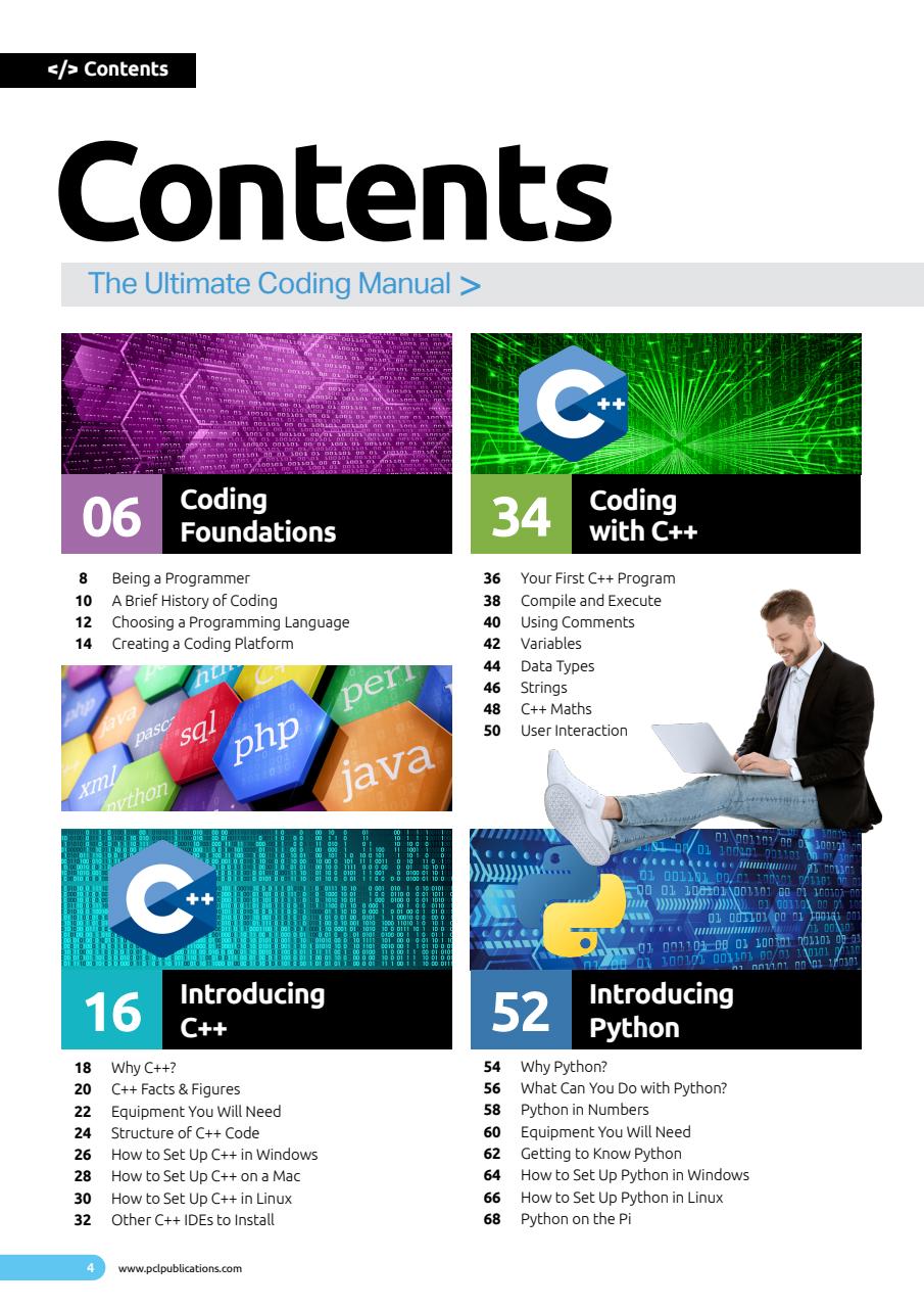 Coding & Programming The Complete Manual Preview Pages