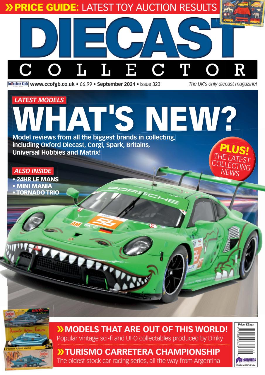 Diecast Collector Magazine Subscriptions and September 2024 Issue