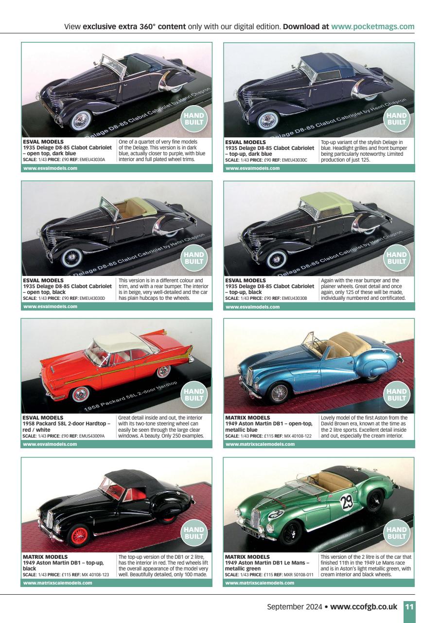 Diecast Collector Preview Pages
