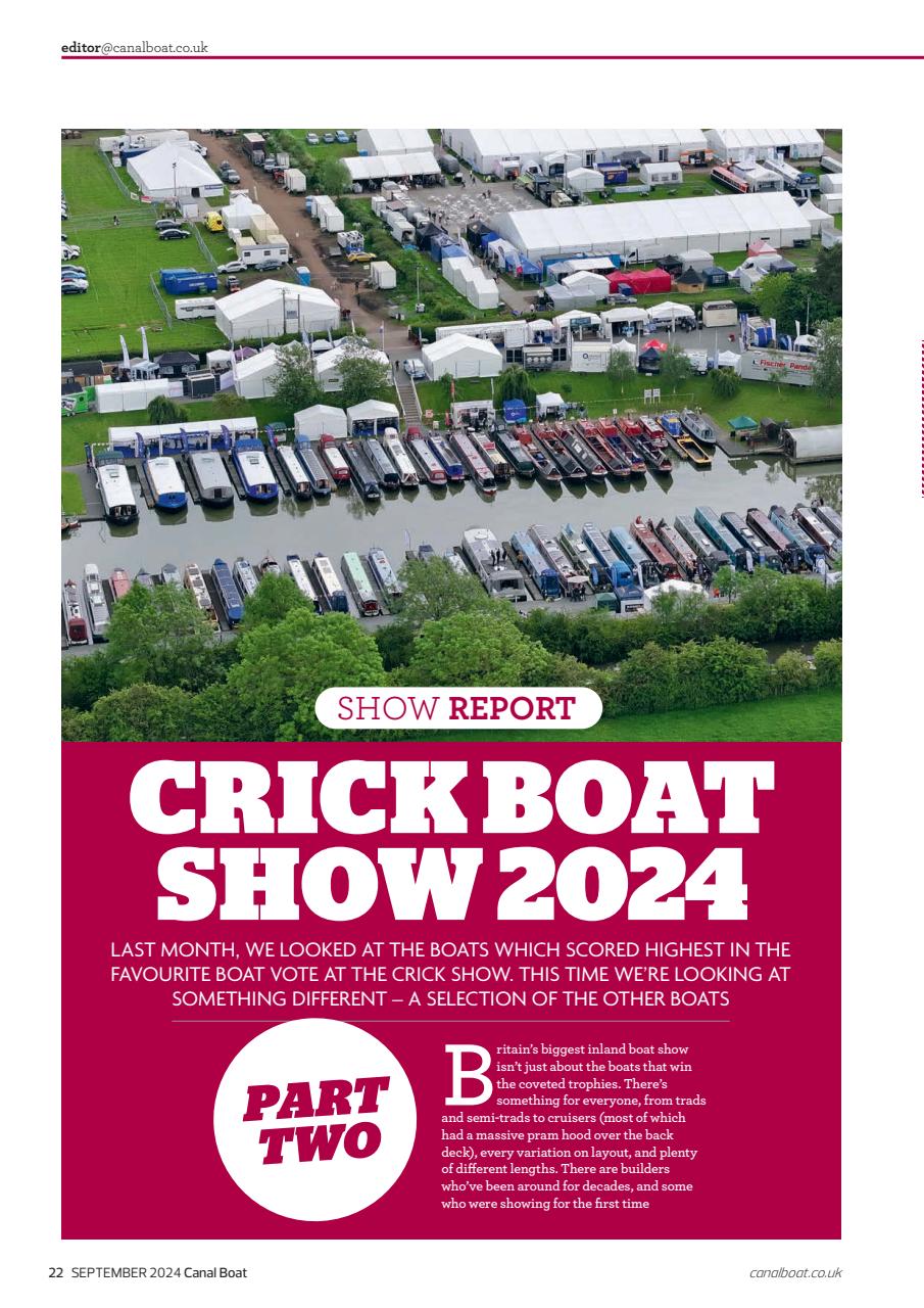 Canal Boat Preview Pages