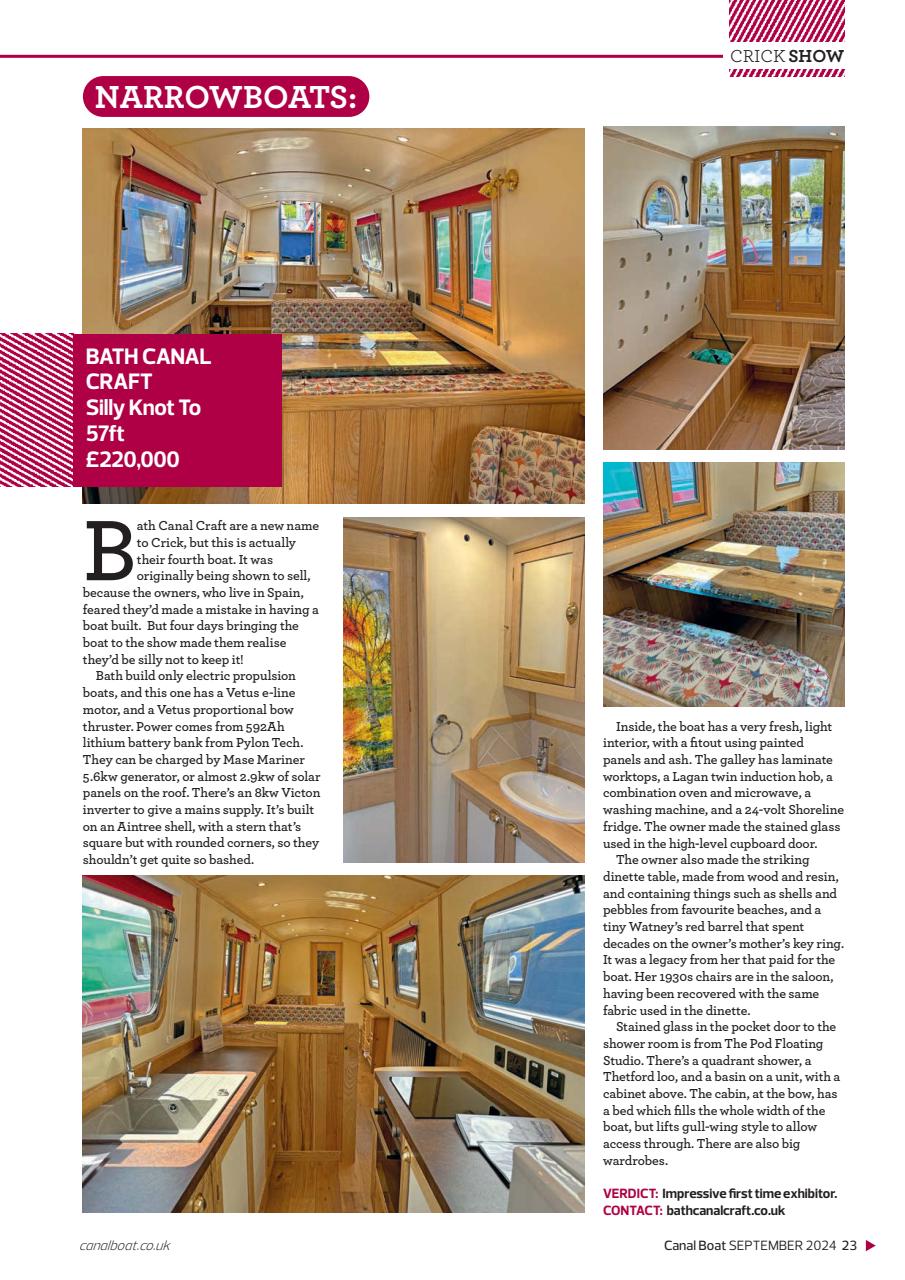 Canal Boat Preview Pages