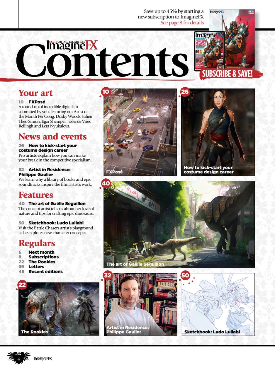 ImagineFX Preview Pages