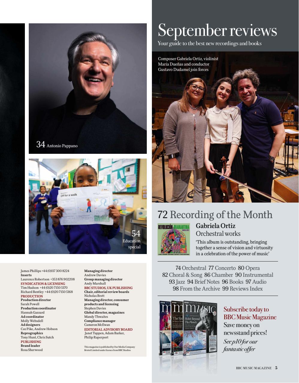 BBC Music Magazine Preview Pages