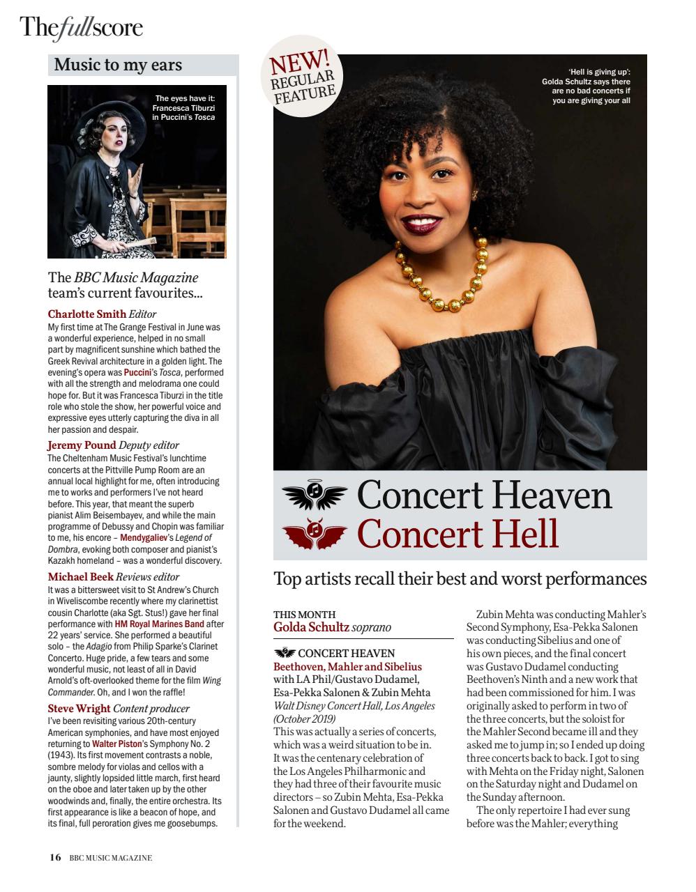 BBC Music Magazine Preview Pages