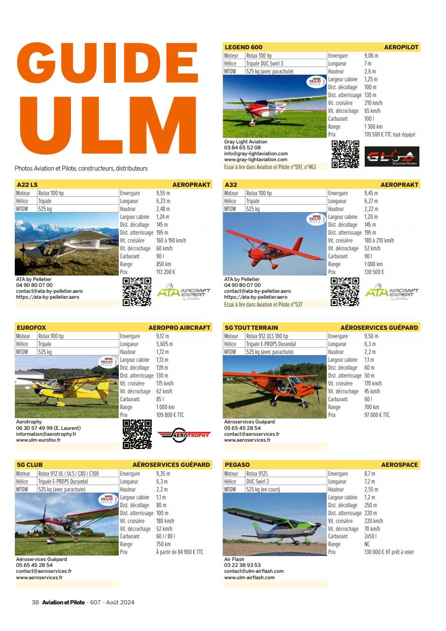 Aviation et Pilote Preview Pages