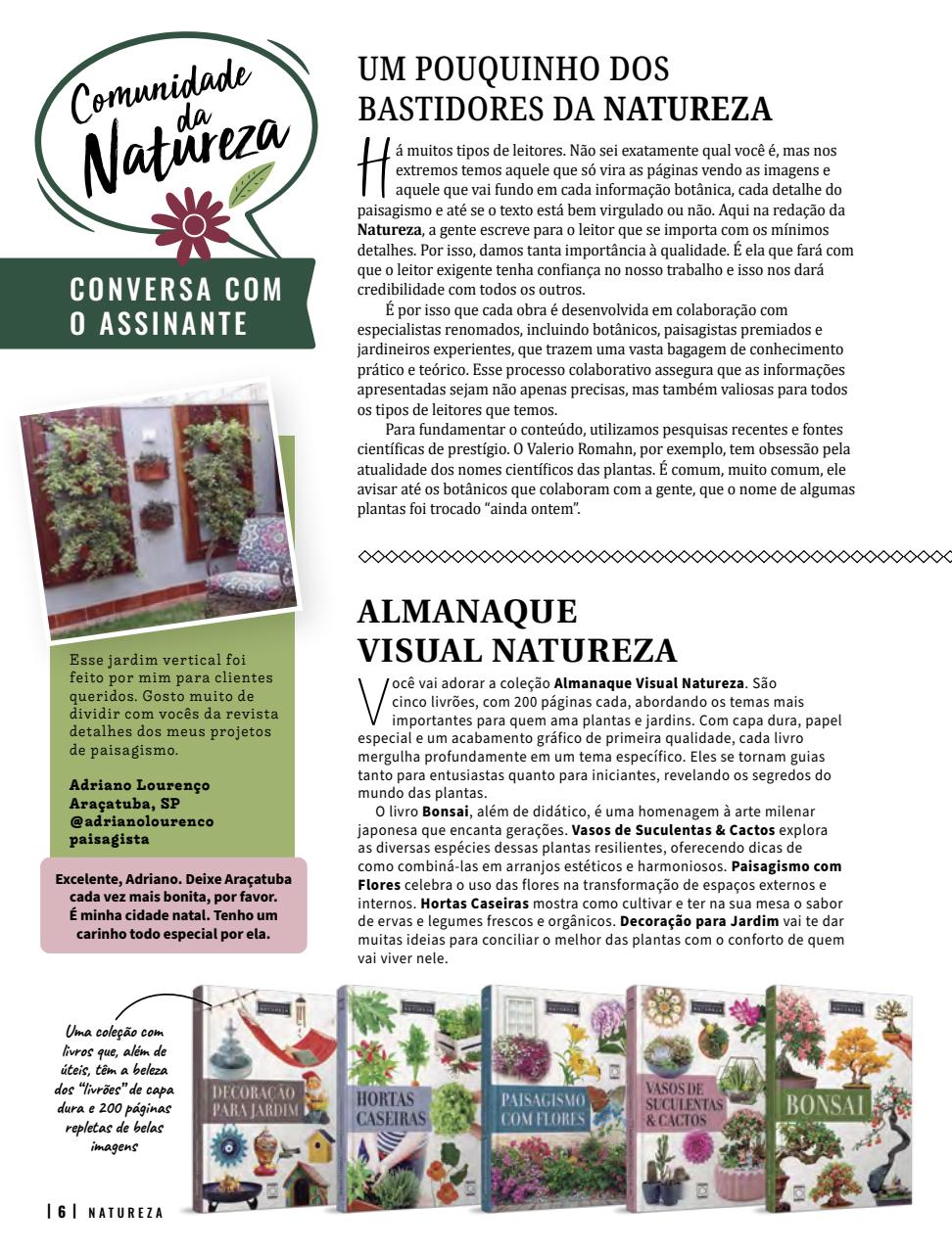 Natureza Preview Pages