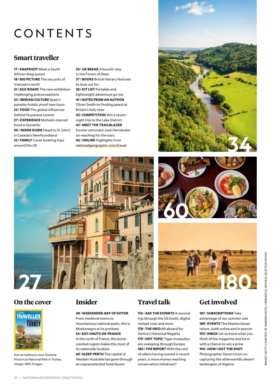 National Geographic Traveller UK Preview Pages