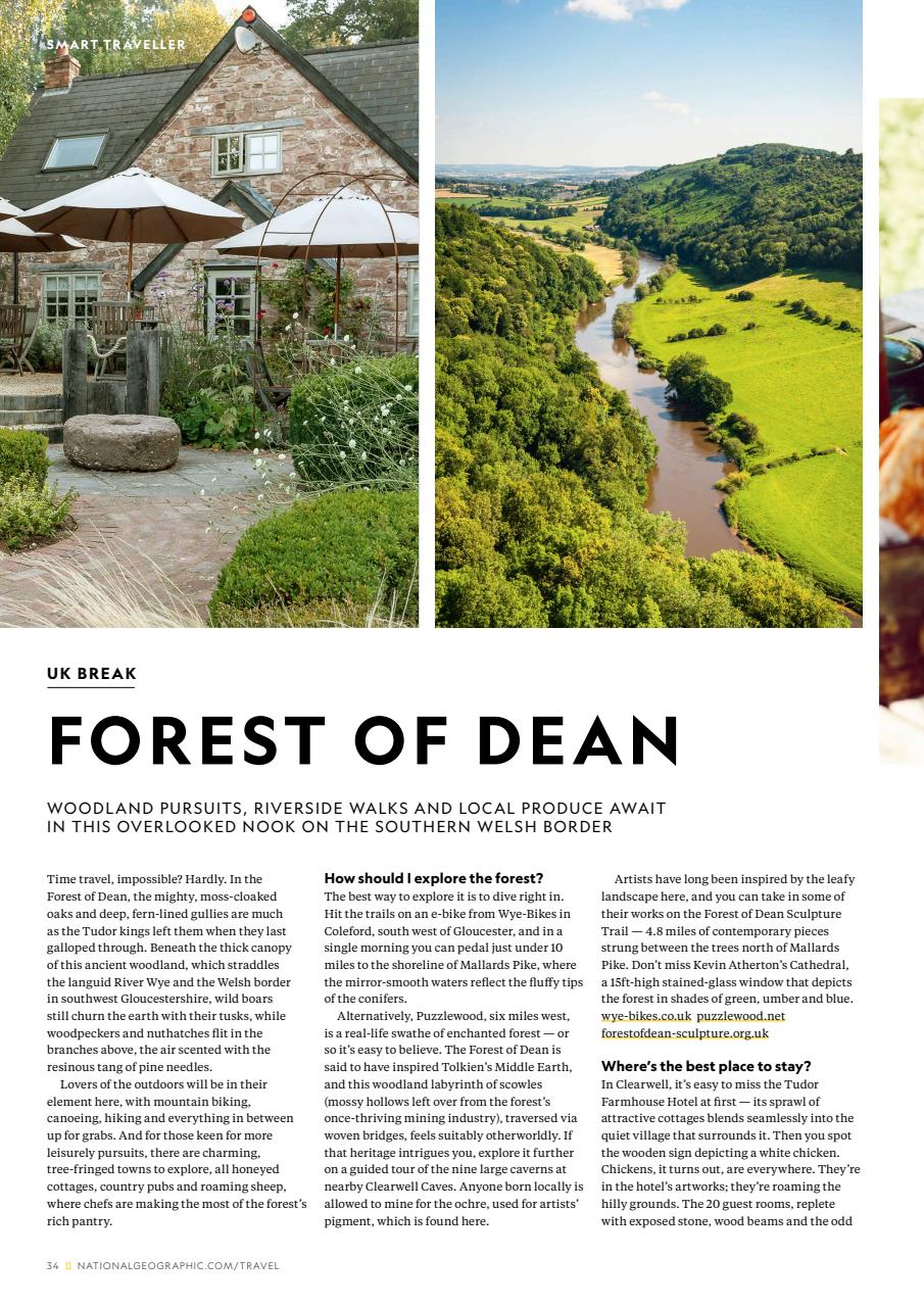 National Geographic Traveller UK Preview Pages