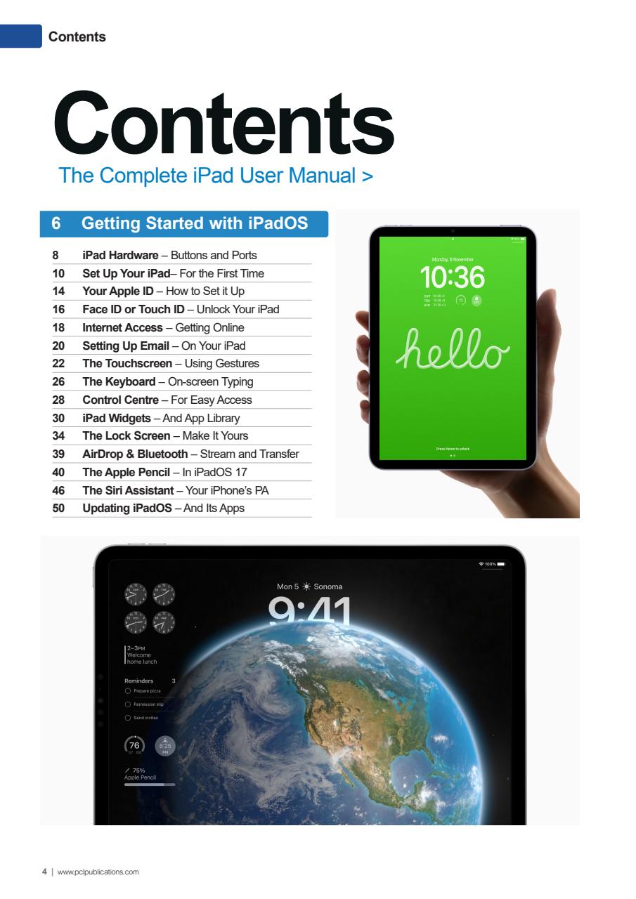 iPad The Complete Manual Preview Pages