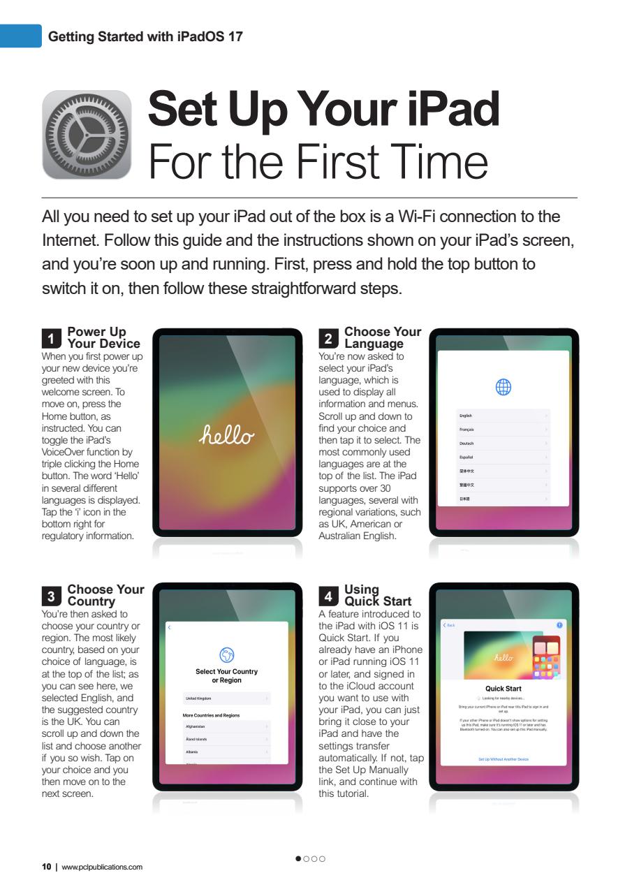 iPad The Complete Manual Preview Pages