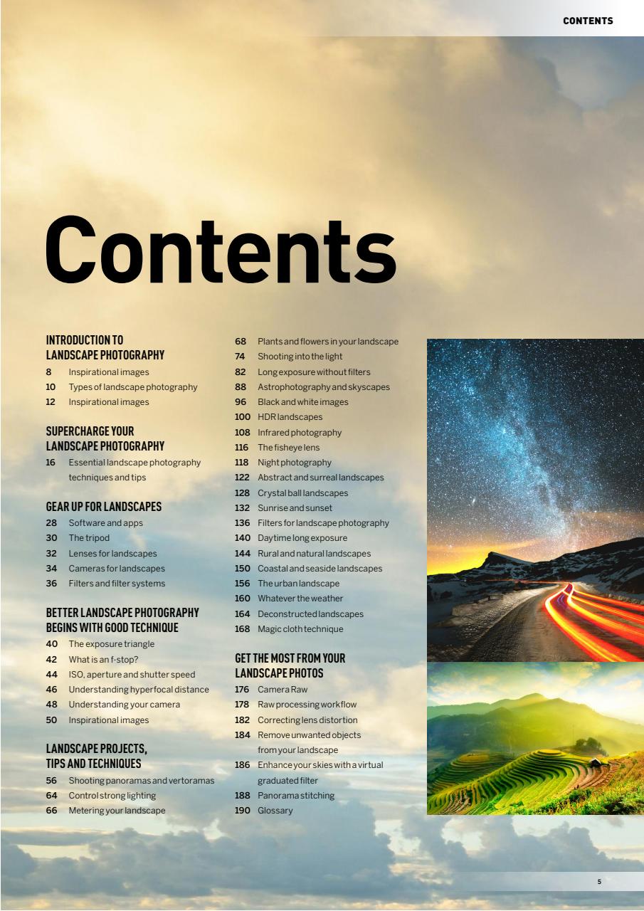 Landscape Photography The Complete Manual Preview Pages