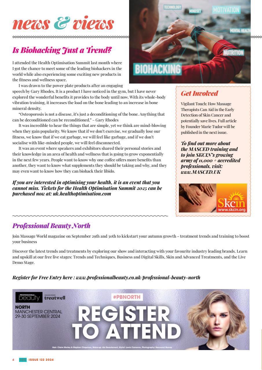 Massage World Preview Pages