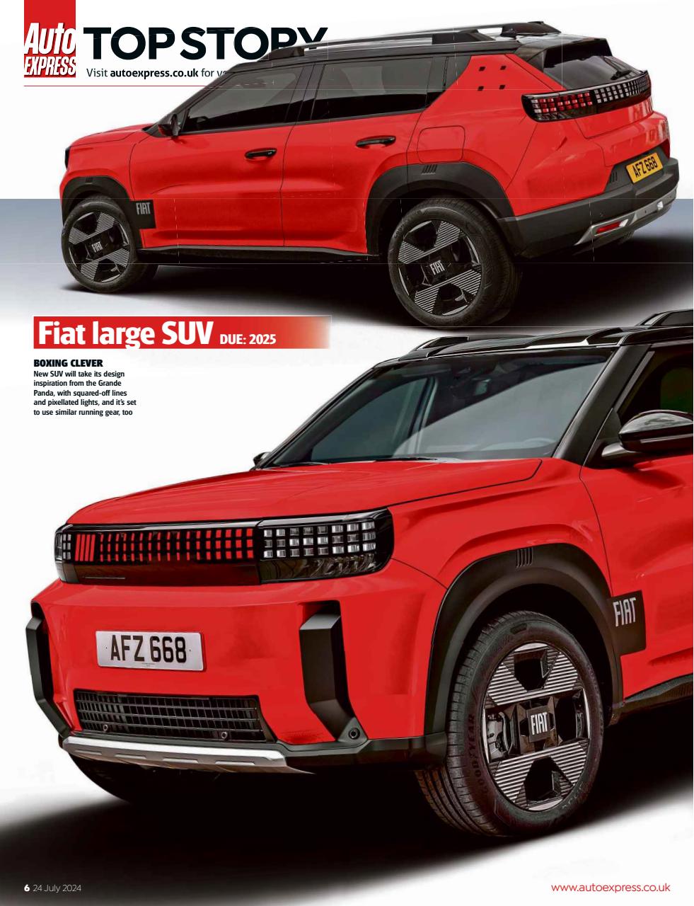 Auto Express Preview Pages
