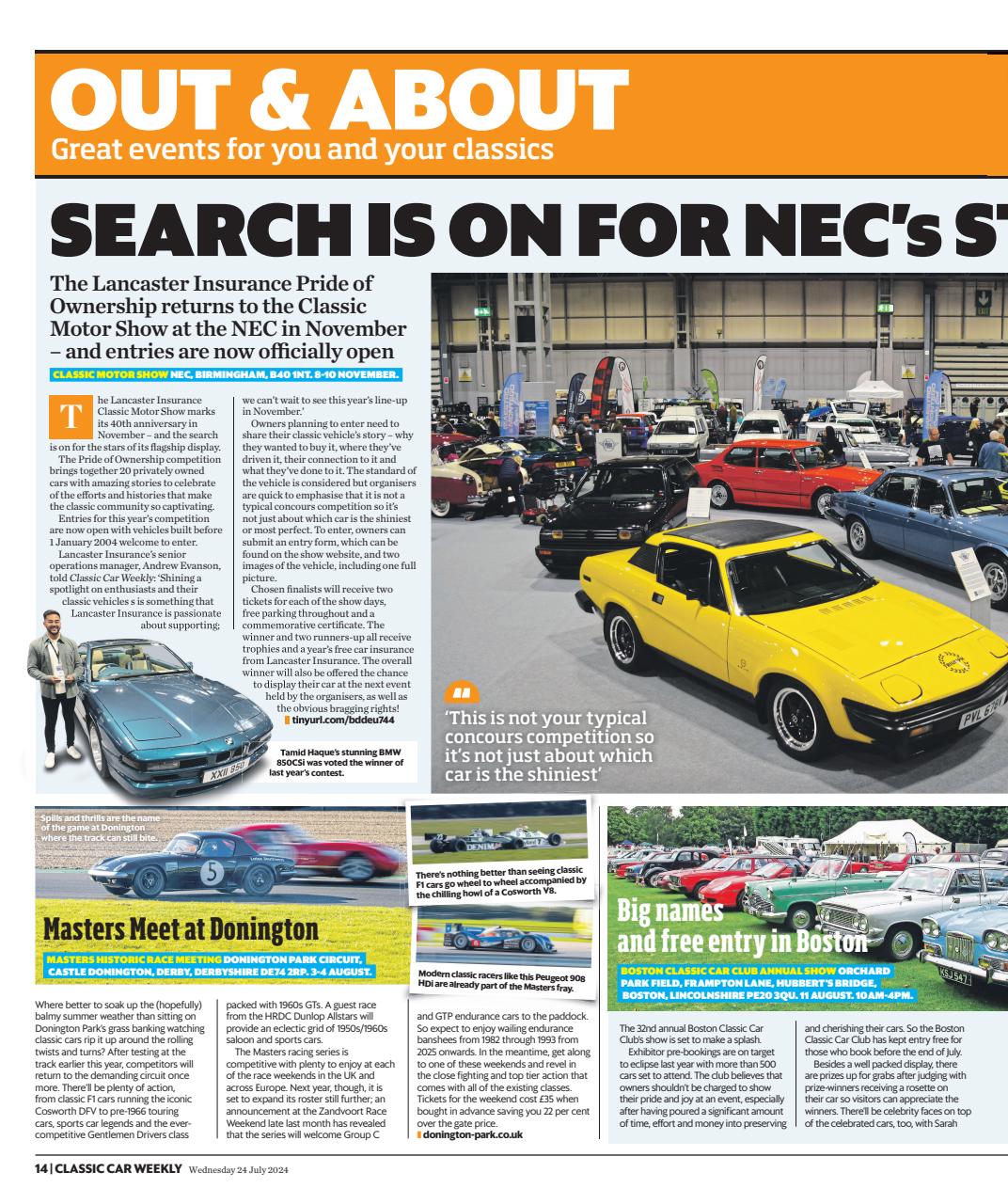 Classic Car Weekly Preview Pages