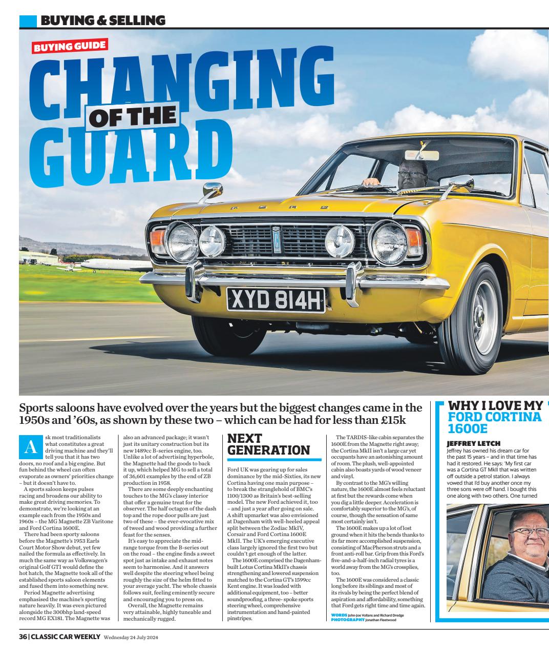 Classic Car Weekly Preview Pages